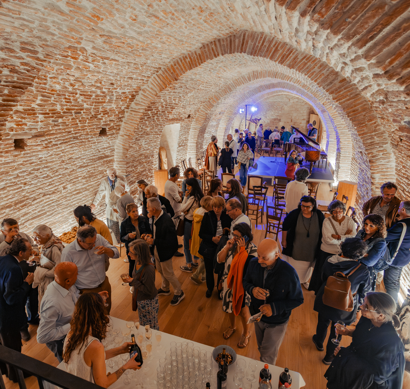 Après concert - Auditorium de Ferrassou - 30 août 2025 - Photo de Julien Charrieras